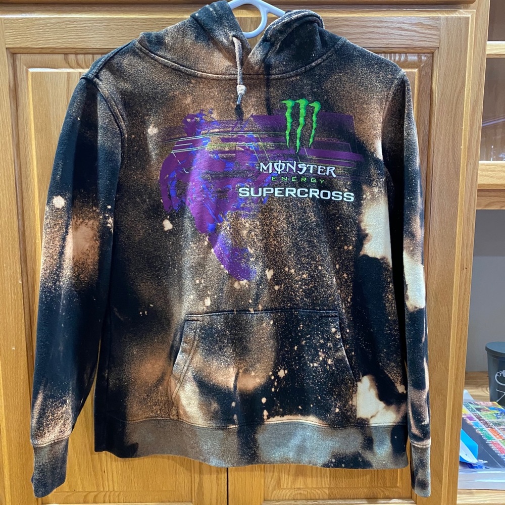 Monster energy super cross sweatshirt